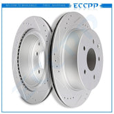 Rear Brake Disc Rotors For Infiniti G35 Nissan 350Z Nissan Leaf Nissan Rogue KOEEP