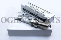 Spark Plug (4) PE5R-18-110 ILKAR7L11 For MAZDA CX-3 CX-5 CX-30