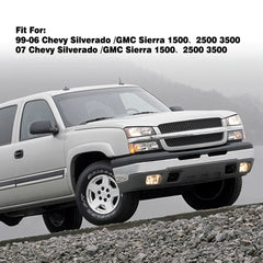 Door Handle Covers + Tailgate Handle Cover For Chevy 99-06 Silverado GMC Sierra 6B93BC-57