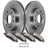 Front Brake Rotors & Pads for Chevy Silverado 1500 Tahoe GMC Sierra 1500 5.3L V8 6B93BC-57