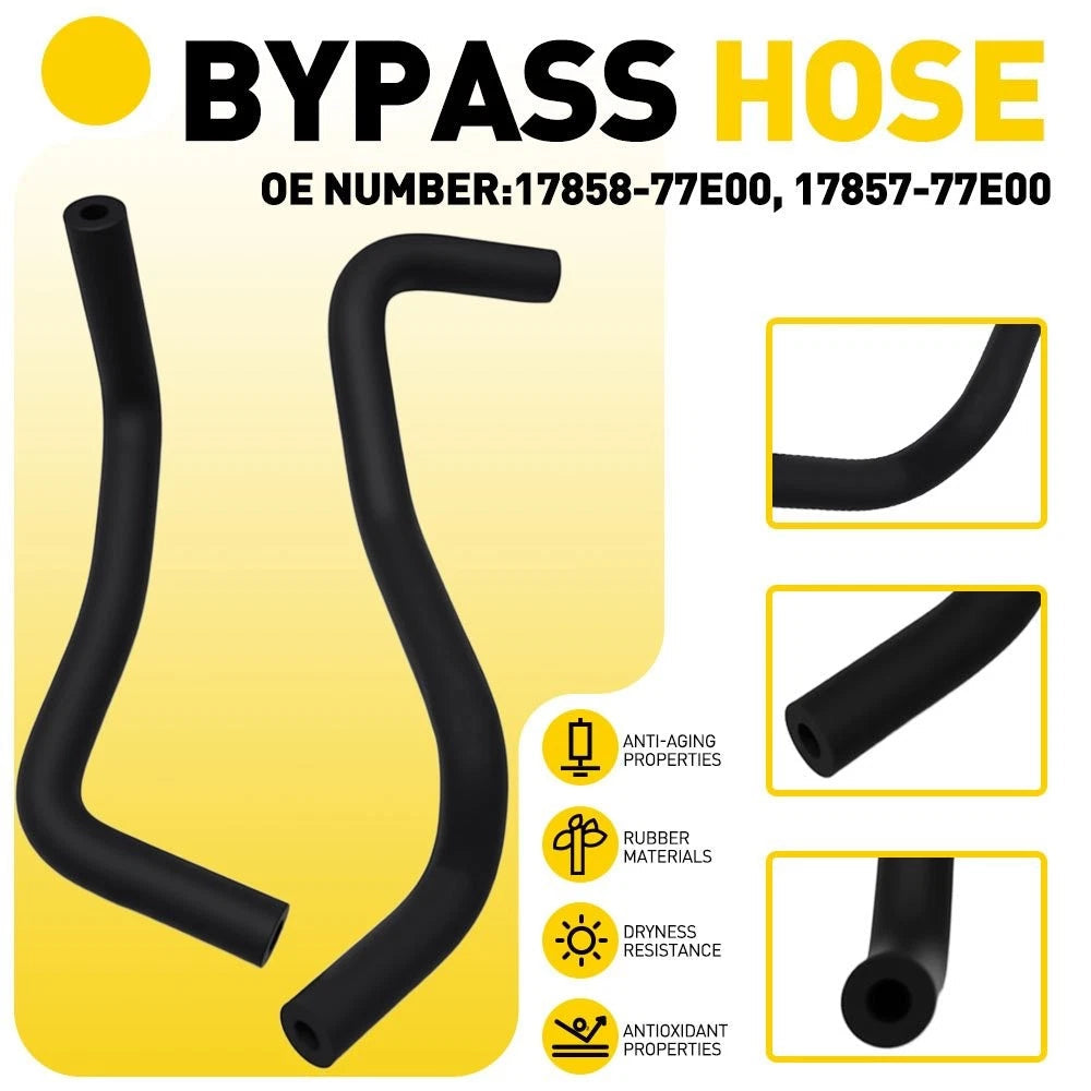 17858-77E00 Water Bypass Hose For Suzuki XL7 2002-06 2.7L V6/Vitara 2004 2.5L EA 6B93BC-57