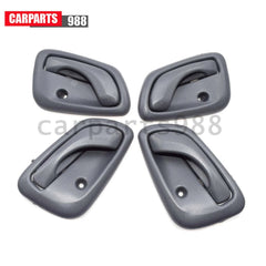 4Pcs Gray Interior Door Handle Front Rear Left Right For Chevy Tracker 1999-2004 6B93BC-57