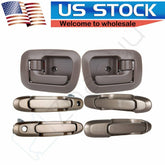 6Pcs For 98-2003 Toyota Sienna Front Rear Left Right Inside Outside Door Handles KOEEP
