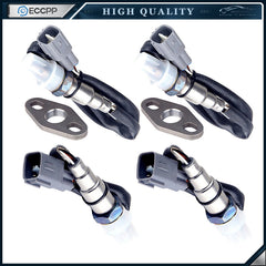 4pcs Upstream & Downstream 02 O2 Oxygen Sensor for 2001-2004 Toyota Sequoia 4.7L 6B93BC-57