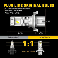 AUXITO H13 9008 LED Headlight Bulb for Ford F-150 2004-2014 High Low Beam M3 EOA AUXITO