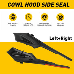 For 11-20 Sienna Outer Right Left Windshield Window Cowl Wiper Cover Panel EOA 6B93BC-57