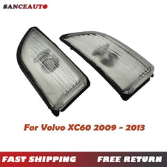 2PCS Left Right Mirror Indicator Turn Signal Lamp Light For Volvo XC60 09-13 6B93BC-57