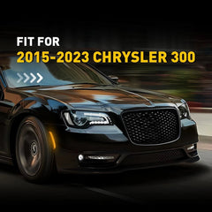For 2015-up Chrysler 300 300C Front Bumper Side Marker Lamps Lights Amber Lens A 6B93BC-57