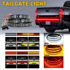 48'' 6 Function LED Strip Truck Rear Tailgate Light For Bar GMC SIERRA 1500 2500 6B93BC-57
