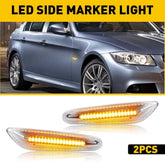 LED Front Fender Side Marker Lights Assembly For BMW E90 E82 E92 E46 E83 E60 EOA 6B93BC-57
