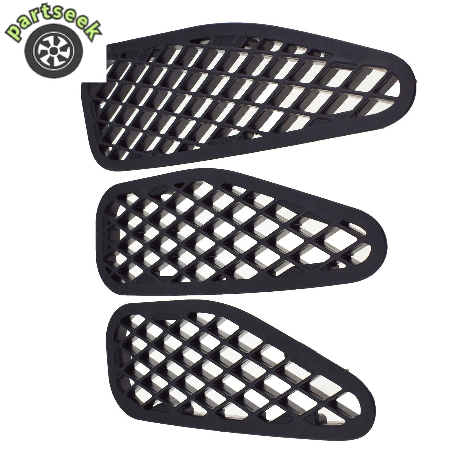 3PCS Front Hood Heater Air Duct Hole Cover Kit For Toyota FJ CRUISER 2007-2014 6B93BC-57