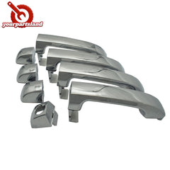 Chrome Front Rear LH RH Exterior Door Handle for Hyundai Veracruz 3.8L 2007-2012 6B93BC-57