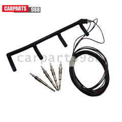 Glow Plugs Harness Kit For VW Jetta Golf Beetle L4 1.9L N10591608 038971782C 6B93BC-57
