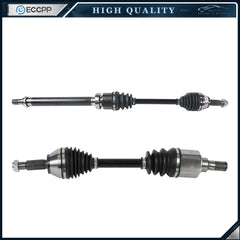 2x CV Axles for Ford Fiesta 1.6L 2011-15 Front Side Automatic Dual Clutch Trans 6B93BC-57