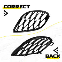 For 2015-23 Dodge Charger Front Bumper Fog Light Lamp Cover Grille Left Right EA 6B93BC-57