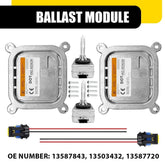 2PC Xenon Ballast Controller Computer Module for 2018 19 2020 Chevrolet Traverse 6B93BC-57