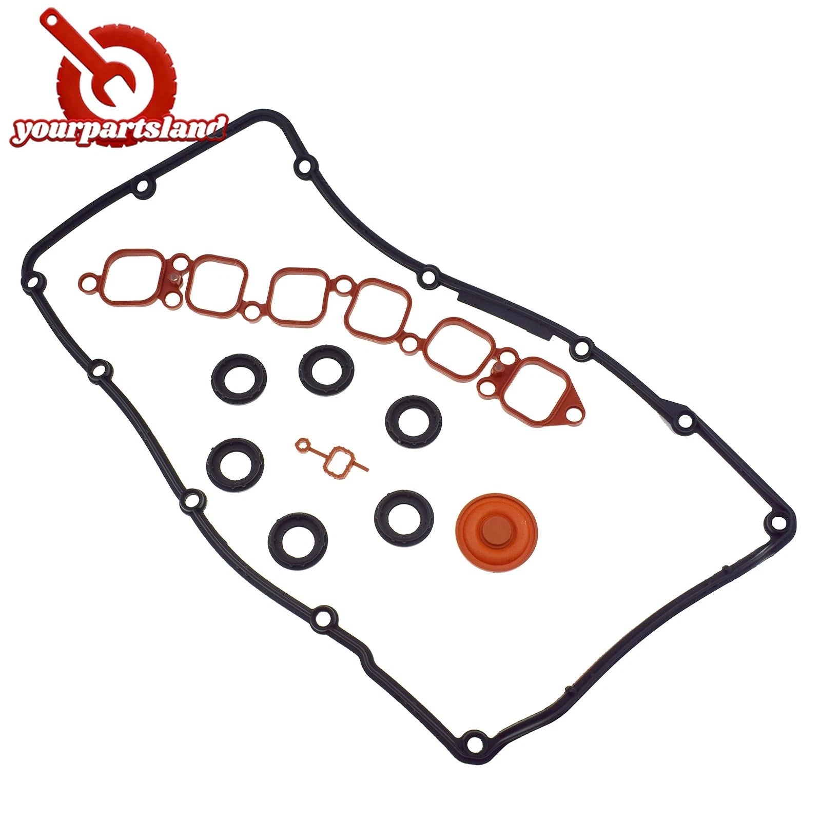 For VW R32 EOS AUDI A3 TT 3.2L PCV Engine Valve Cover & Intake Manifold Gasket 6B93BC-57