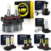 2x AUXITO PSX24W LED Fog Light Super Bright 2504 6500K Halogen Replacement Lamps AUXITO