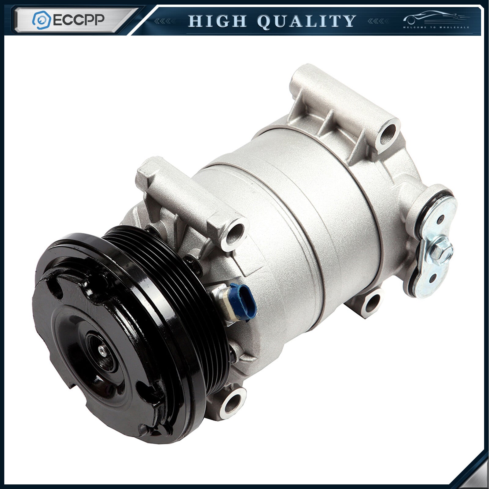 ECCPP A/C AC Compressor and Clutch For Chevrolet GMC Trucks ECCPP