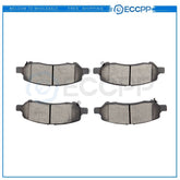 Rear Ceramic Brake Pads For 2013 2014 2015-2016 Dodge Dart 4pcs Slotted 6B93BC-57