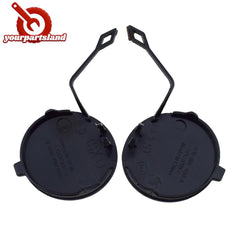 For VW Touareg 11-14 Rear Bumper Tow Hook Eye Cover Cap 7P6807449A 7P6807450A 6B93BC-57