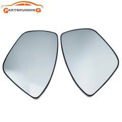 2X Heated Wing Mirror Glass Left Right Side For Peugeot 208 308 CITROEN C3 MK3 6B93BC-57