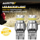 White Bright 7443 7440 LED Reverse Backup Light Bulb 6500K Canbus Error Free USA 6B93BC-57