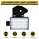 For Dodge Ram 1500 2500 3500 1998-2010 Underhood Hood Courtesy LED Lamp Light EA 6B93BC-57