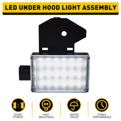 For Dodge Ram 1500 2500 3500 1998-2010 Underhood Hood Courtesy LED Lamp Light EA 6B93BC-57