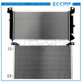 Aluminum Radiator & AC Condenser Cooling Kit For 04-12 Chevrolet Tahoe 5.3L V8 6B93BC-57