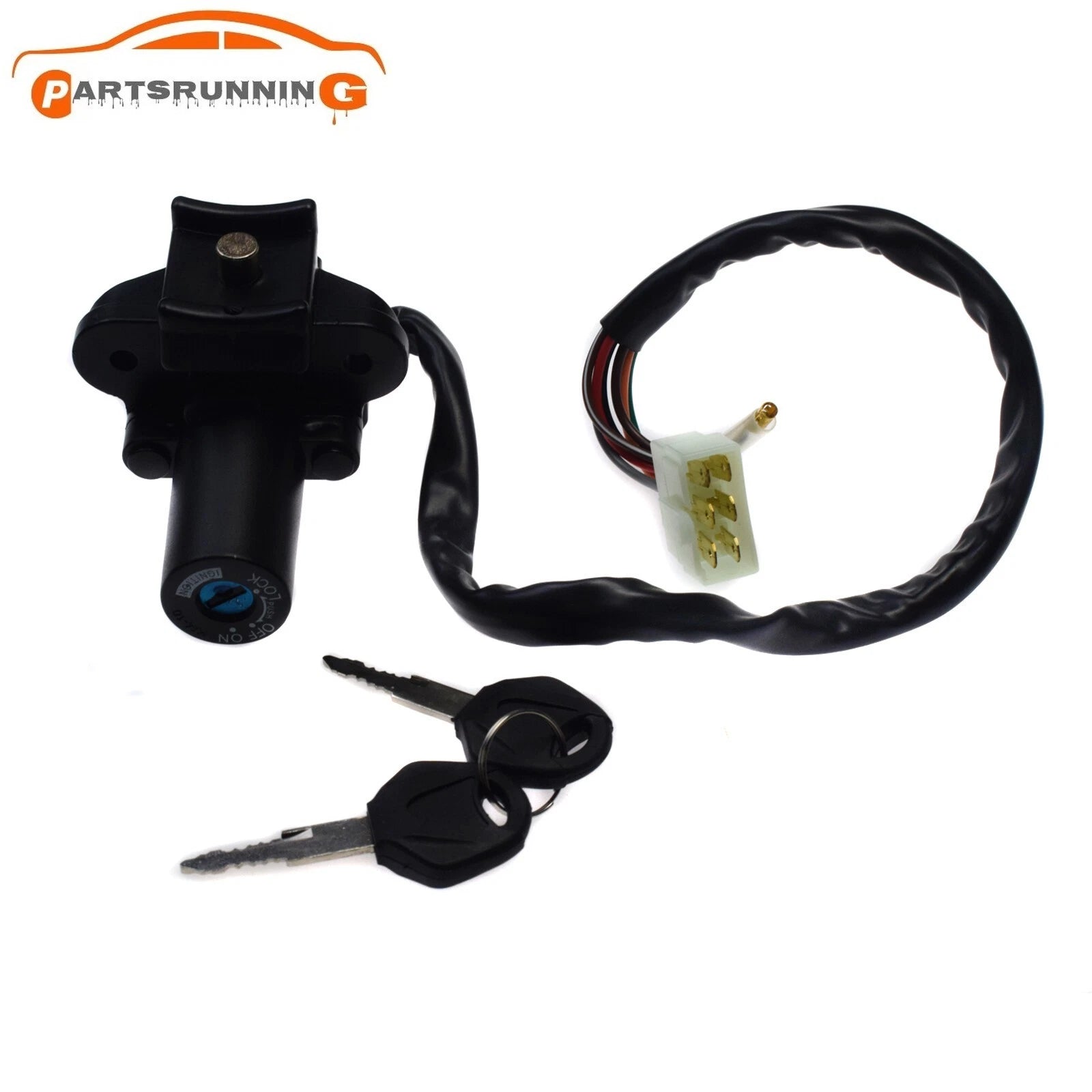 Ignition Switch w/ Key for Kawasaki 1976-1981 KZ 650 750 900 1000 27005-1169 6B93BC-57