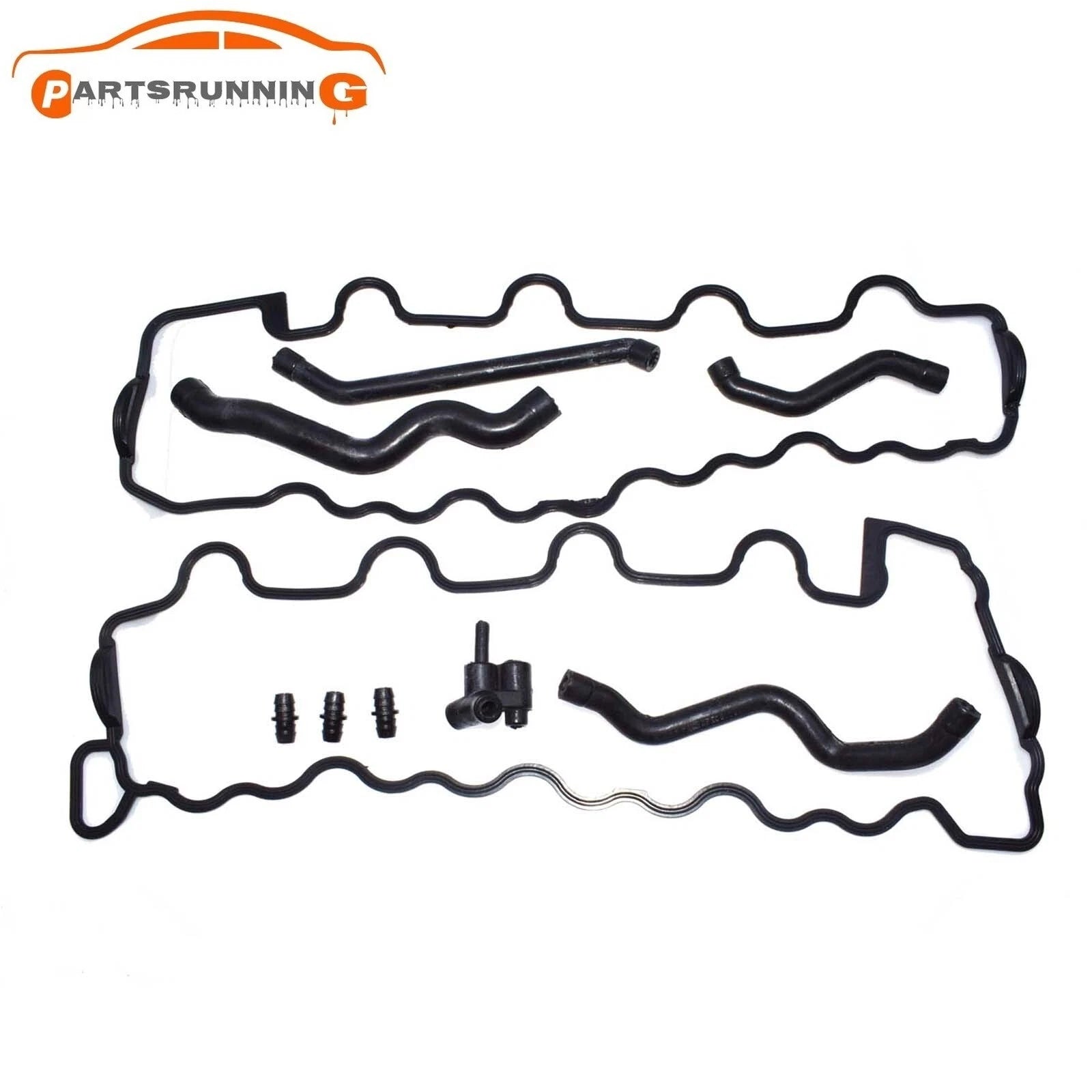 Valve Cover Gasket W/ Hose Kit for Mercedes C Class CLK E ML S SLK E320 ML320 V8 6B93BC-57