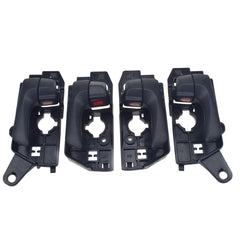 4X Front Rear LH RH Interior Door Handle For Hyundai Sonata 2008 2009 2010 Black 6B93BC-57