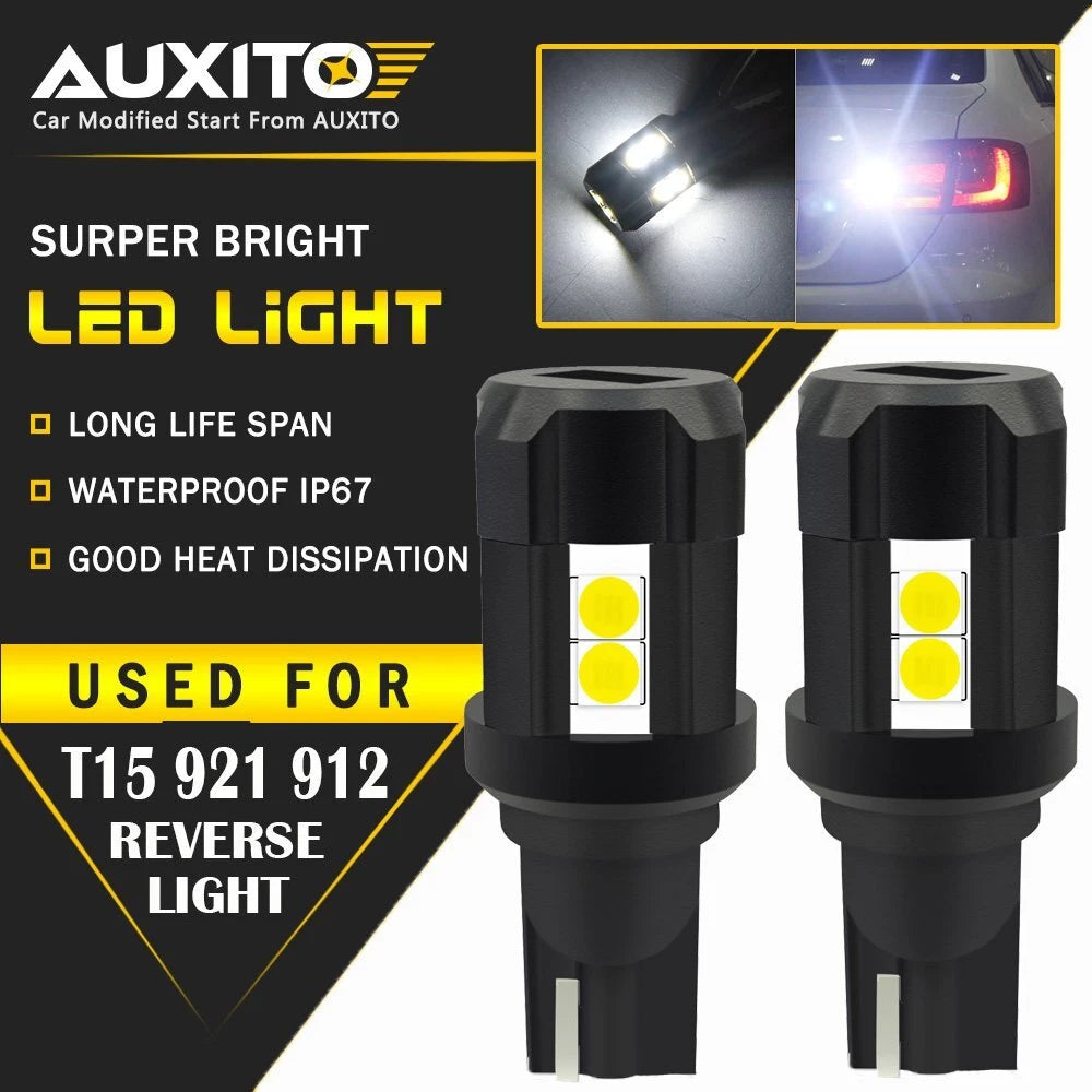 AUXITO T15 921 LED Cargo Area Truck Light Bulb for Chevy Silverado 1500 99-2018 AUXITO