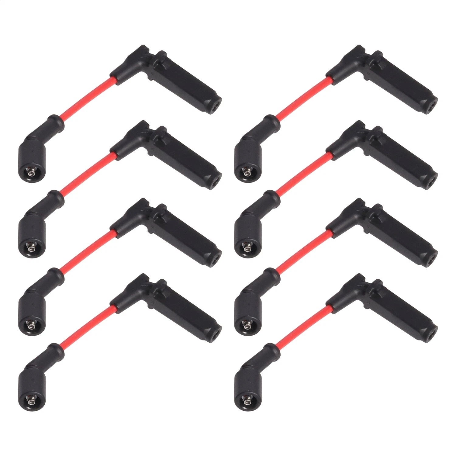 Spark plug wire set compatible with Chevrolet 2003-2008 Express 2500 Silverado 6B93BC-57