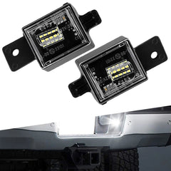 2PCS LED License Plate Light Tag White For 2014-18 Silverado Chevy GMC Sierra 6B93BC-57
