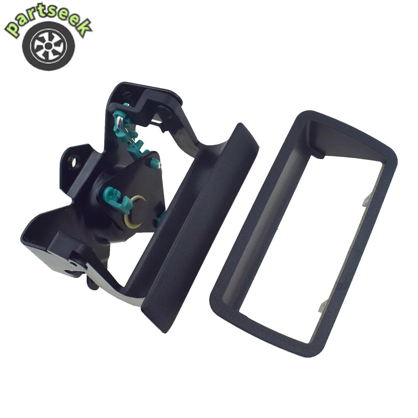 Rear Tailgate Handle & Bezel For 1994-2004 Chevy S10 GMC Sonoma Isuzu Hombre 6B93BC-57