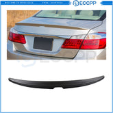 For 2008-2012 Honda Accord 4DR Sedan Rear Trunk Lip Black Wing Spoiler