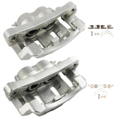 Front Brake Calipers 2Pcs Set For 2000 Ford Excursion 4WD 18B4689 18B4688 6B93BC-57