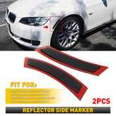 For 2007-13 BMW E92 328i E93 335i Front Bumper Smoke Reflector Side Marker Light 6B93BC-57