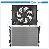 Electric Engine Radiator Cooling Fan Kit For 2011 2012 2013 Kia Optima