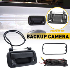 Tailgate Handle with Rear Camera View Backup Camera for Ford F150/F250/F350/F450 6B93BC-57