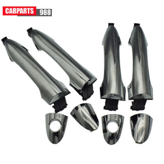 Outside Door Handle Chrome Front Rear LH RH For Kia Picanto 2011 2012 2013-2016 6B93BC-57