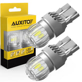 AUXITO 7443 7444 7440 7441 LED Bulb Backup Brake Light White Super Bright 2US6T AUXITO