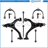 10x Front Control Arm Ball Joint Tie Rod End Sway Bar For 06-10 Jeep Commander 6B93BC-57