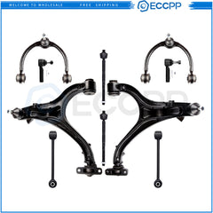 10x Front Control Arm Ball Joint Tie Rod End Sway Bar For 06-10 Jeep Commander 6B93BC-57