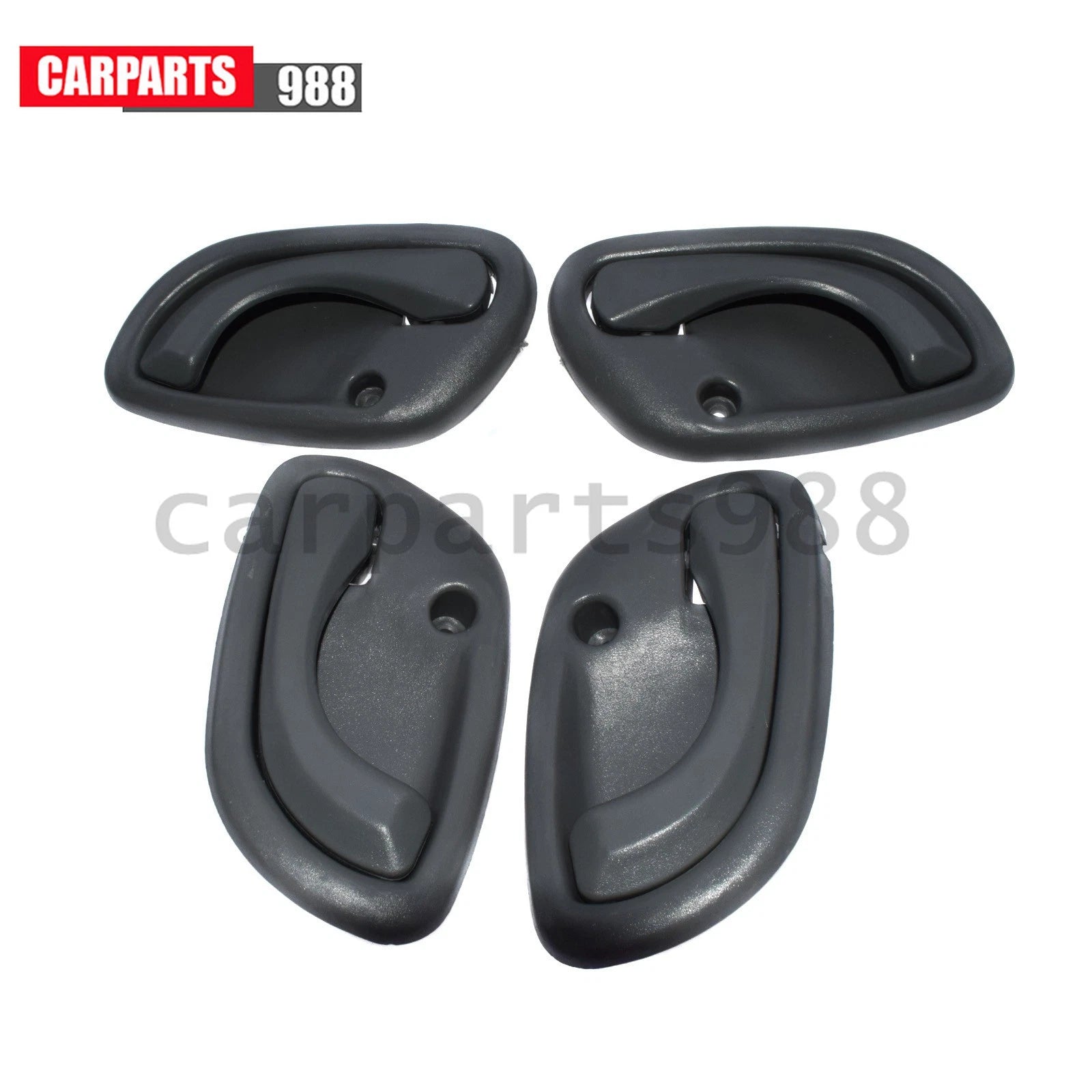 4Pcs Interior Door Handle Gray Left Right For 99-04 Suzuki Vitara Chevy Tracker 6B93BC-57