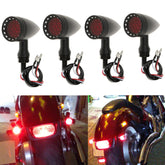 4PCS LED Turn Signal Indicator For universal 12V motorcycles / motorbikes
