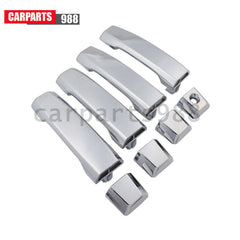 4Pcs Outside Door Handle Chrome Front Rear LH RH For Nissan Titan Armada QX56 6B93BC-57