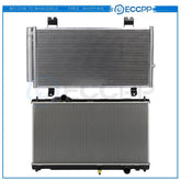 Aluminum Radiator & AC Condenser Cooling Kit For 2006-2015 Lexus IS250 IS350 6B93BC-57